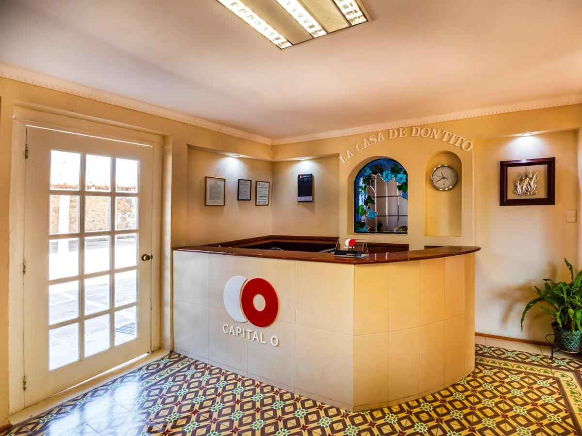 Capital O Hotel Casa Don Tito Jocotitlan ภายนอก รูปภาพ